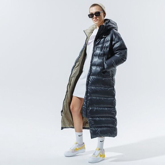 Nike Sportswear NSW Fleece Dress Platinum Gray New - Picture 2 of 14